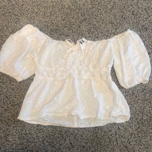 White Sim&Sam women’s blouse top